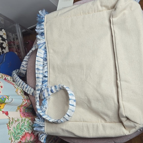 NWT Antik Kraft Eye Evil Beaded Shopper Tote - Picture 5 of 11